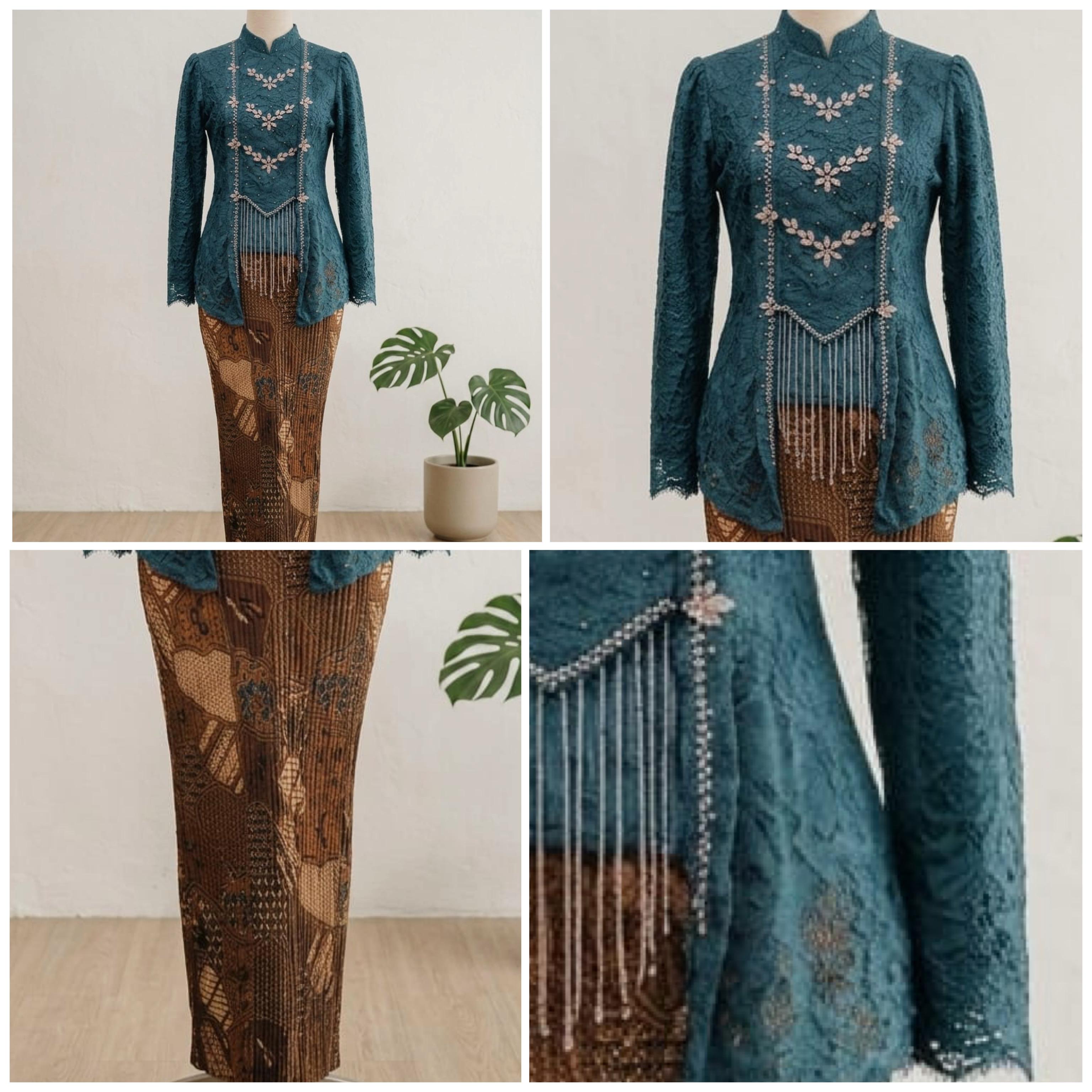Kebaya Modern Tosca Mewah C