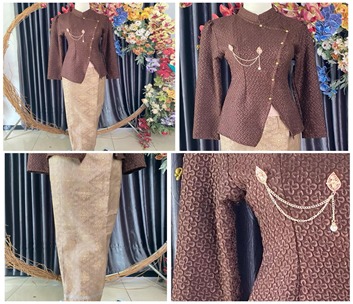 Kebaya Mahogany Modern  A